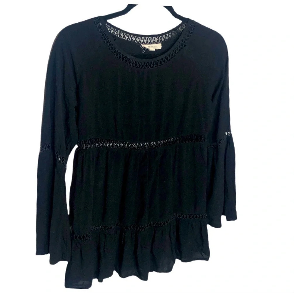 Haute Society women’s black top size Small lose